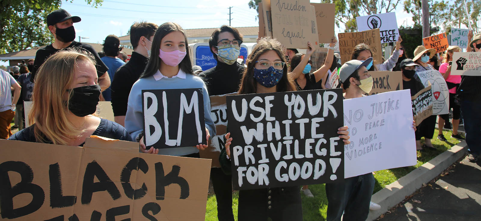 Lake Forest, CA, USA - Black Lives Matter Protest