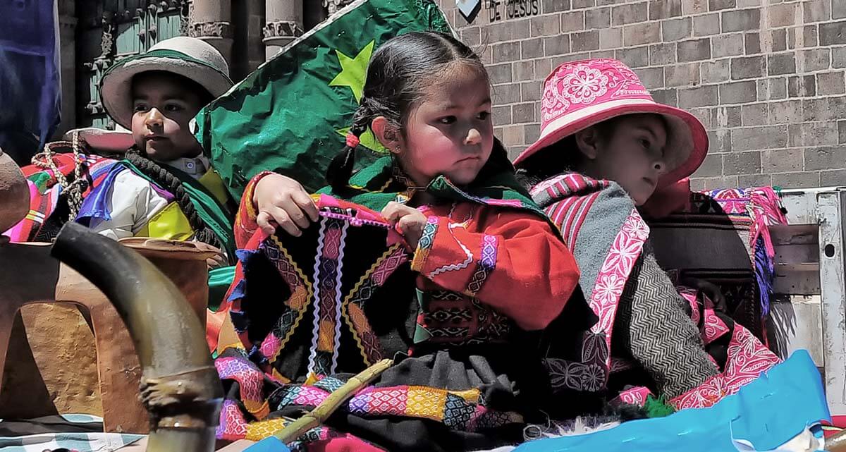 Quechua children in Cuzco