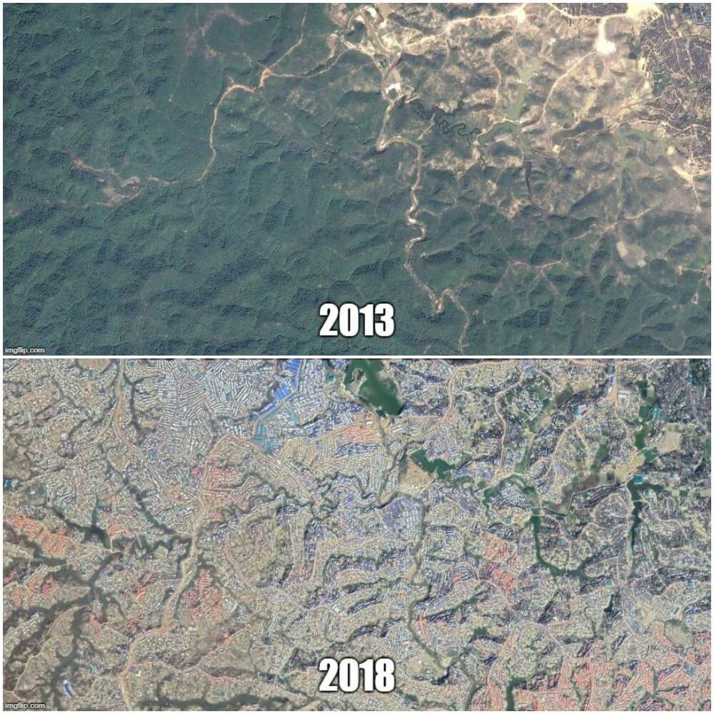 Satellite images, Cox’s Bazar.